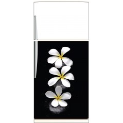 Sticker frigo Fleurs - ou sticker magnet frigo