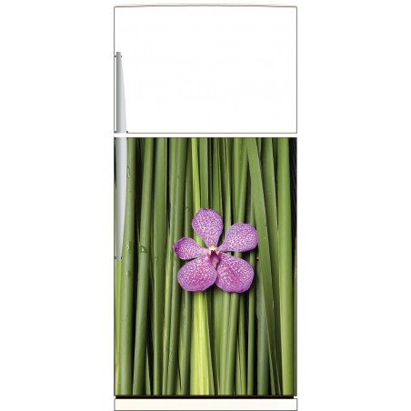 Sticker frigo Fleur - ou sticker magnet frigo