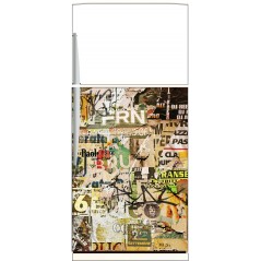 Sticker frigo Graffiti Tag - ou sticker magnet frigo