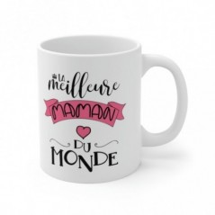 Mug La meilleure Maman du monde - Idée cadeau - Tasse en céramique