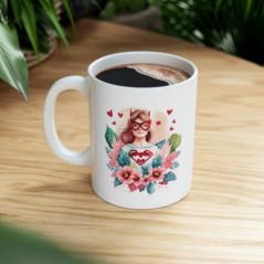 Mug La meilleure Maman du monde - Idée cadeau - Tasse en céramique