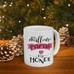 Mug La meilleure Maman du monde - Idée cadeau - Tasse en céramique