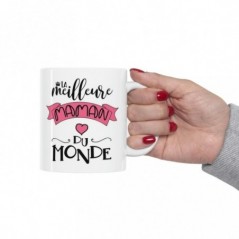 Mug La meilleure maman du monde - Idée cadeau - Tasse en céramique