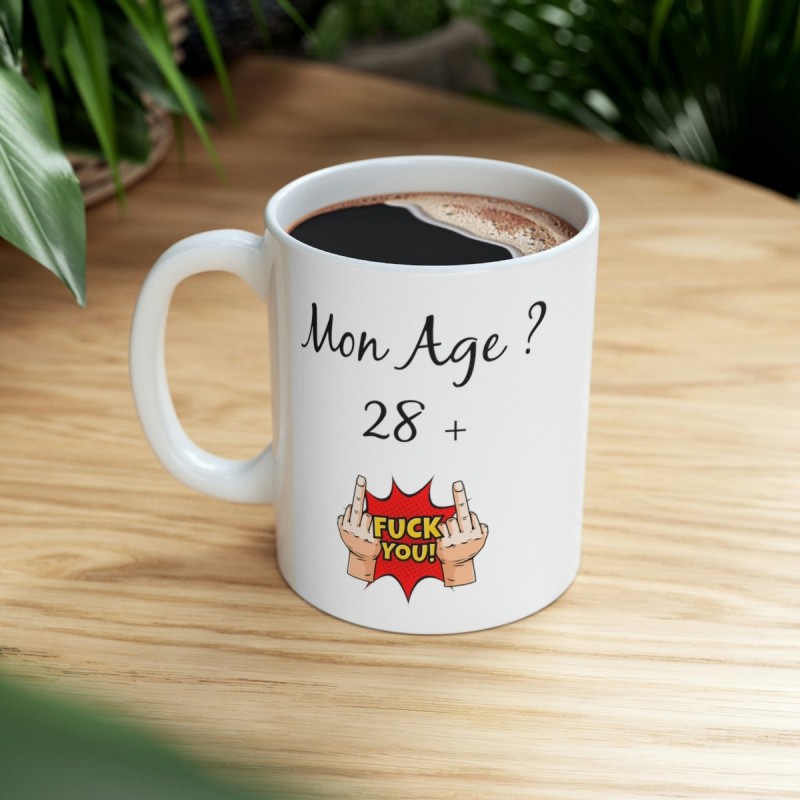Mug 25 ans - Idée cadeau anniversaire homme ou femme - Tasse original  humour rigolo fun - Cdiscount Maison