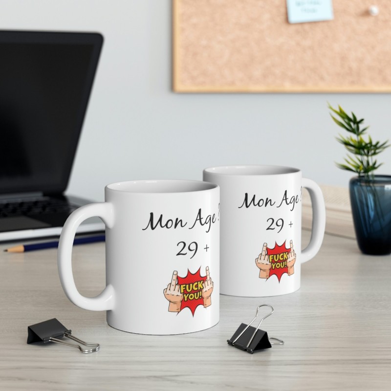 Mug 30 ans - Idée cadeau anniversaire homme ou femme - Tasse