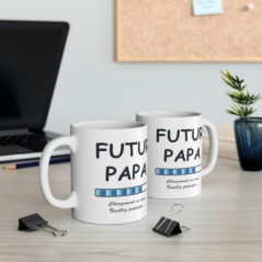 Mug Futur Papa - Idée cadeau chargement en cours - Tasse original 