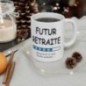 Mug Futur Retraité - Idée cadeau chargement en cours - Tasse original 