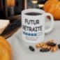 Mug Futur Retraité - Idée cadeau chargement en cours - Tasse original 