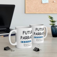 Mug Futur Parrain - Idée cadeau chargement en cours - Tasse original 