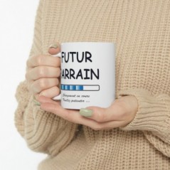 Mug Futur Parrain - Idée cadeau chargement en cours - Tasse original 