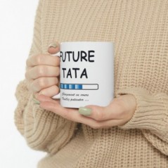 Mug Future Tata - Idée cadeau chargement en cours - Tasse original 