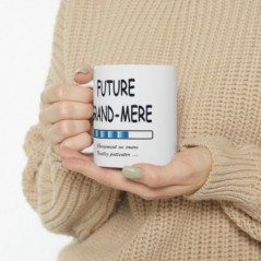 Mug Future Grand Mère - Idée cadeau chargement en cours - Tasse original 