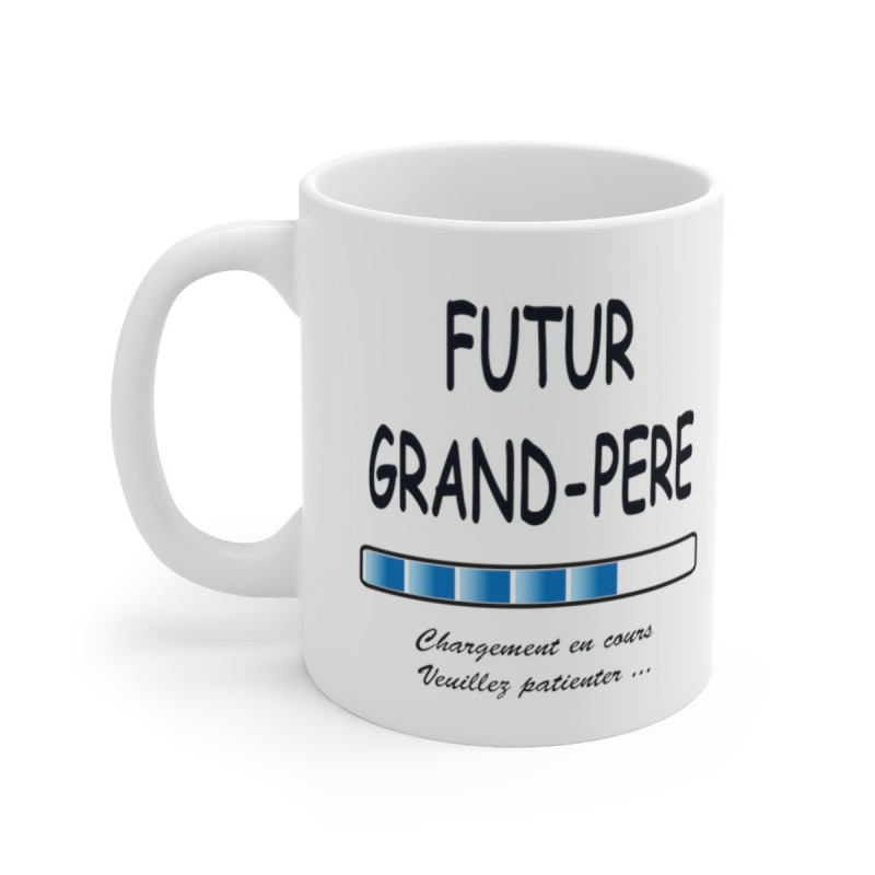 Mug Futur Grand Père - Idée cadeau chargement en cours - Tasse original 