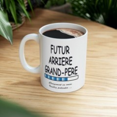 Mug Futur Arrière Grand Père- Idée cadeau chargement en cours - Tasse original 