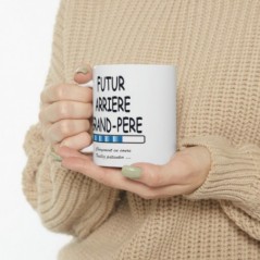 Mug Futur Arrière Grand Père- Idée cadeau chargement en cours - Tasse original 