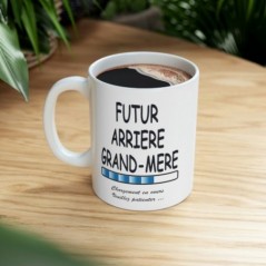 Mug Futur Arrière Grand Mère- Idée cadeau chargement en cours - Tasse original 