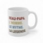 Mug Beau Papa le mythe - Idée cadeau - Tasse en céramique 