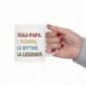 Mug Beau Papa le mythe - Idée cadeau - Tasse en céramique 