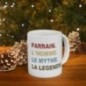 Mug Parrain le mythe - Idée cadeau - Tasse en céramique 