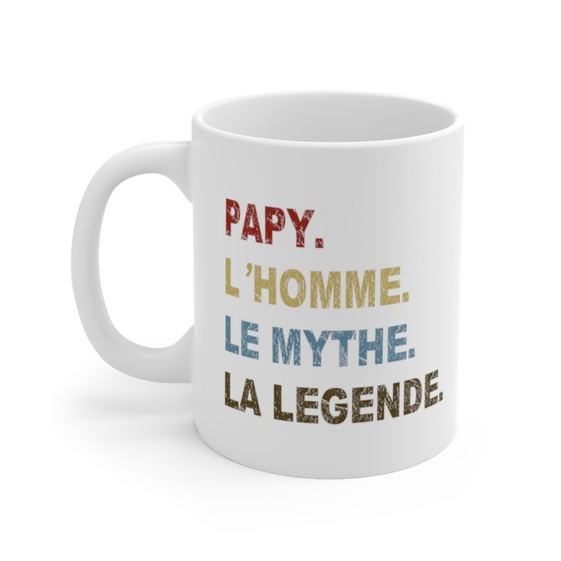 Mug Papy le mythe - Idée cadeau - Tasse en céramique 