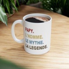 Mug Papy le mythe - Idée cadeau - Tasse en céramique 