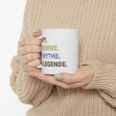 Mug Papy le mythe - Idée cadeau - Tasse en céramique 