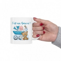 Mug C'est un garçon - Idée cadeau - Tasse en céramique 