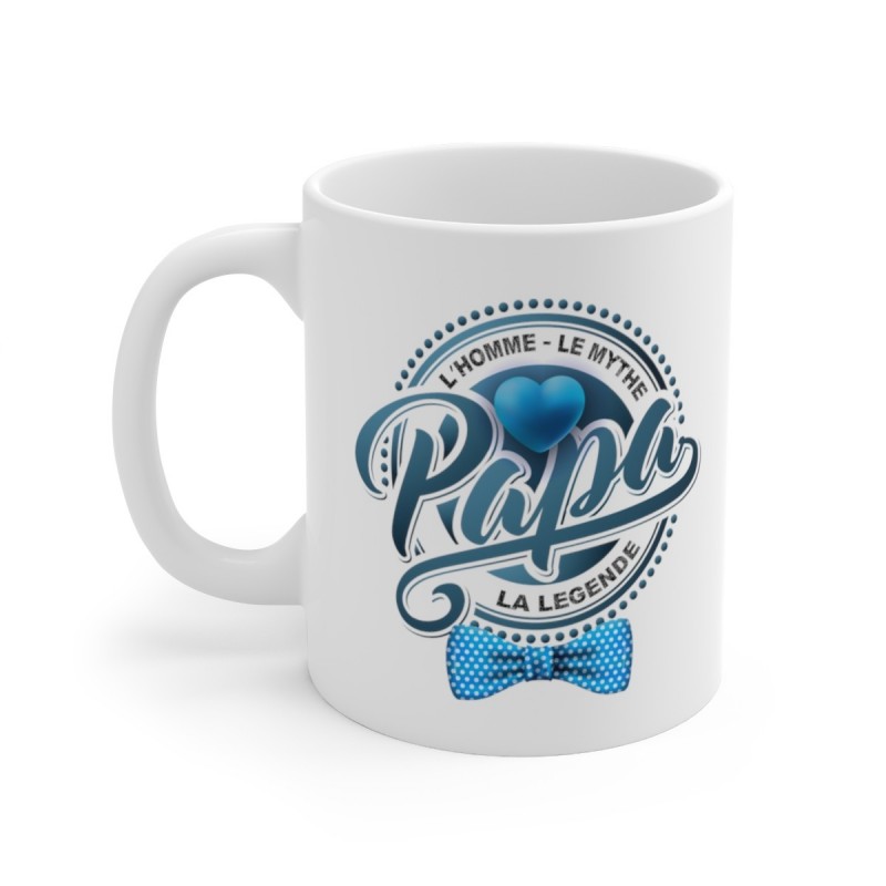 Mug Fêtes des pères Papa le mythe - Idée cadeau - Tasse en céramique 