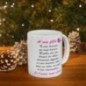 Mug A ma fille - Idée cadeau - Tasse en céramique originale