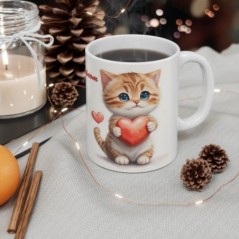 Tasse résistante chat - Cadeau personnalisé enfant - Tendance Cadeau