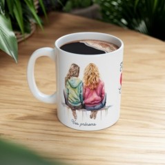 Mug personnalisé personnalisable Soeur de Coeur avec prénom - Idée cadeau