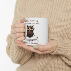 Mug Mon Oncle -  il a un grain mais je l'adore - Idée cadeau - Tasse en céramique 