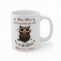 Mug Mon Mari -  il a un grain mais je l'adore - Idée cadeau - Tasse en céramique 