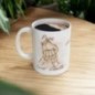 Mug La Famille personnalisable avec prénoms - Tasse personnalisée Papa avec 2 mains d'enfants