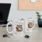 Mug Mon Collègue -  il a un grain comme le café mais je l'adore - Idée cadeau - Tasse en céramique 