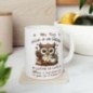 Mug Ma Tata -  Elle a un grain comme le café mais je l'adore - Idée cadeau - Tasse en céramique original