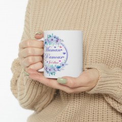 Mug Fêtes des mères Maman d'amour - Idée cadeau - Tasse en céramique 