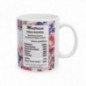 Mug personnalisé personnalisable Maitresse avec prénom ou petit texte - Idée cadeau - Tasse  Ecole