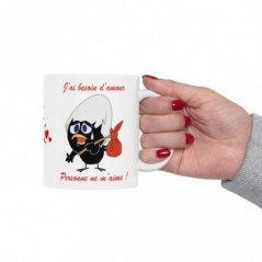 Mug Caliméro Personne ne m'aime ! Idée cadeau - Tasse en céramique originale