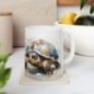 Mug Tortue aquarelle - Idée cadeau - Tasse originale en céramique Tortue modèle 2