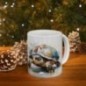 Mug Tortue aquarelle - Idée cadeau - Tasse originale en céramique Tortue modèle 2