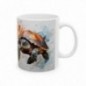 Mug Tortue aquarelle - Idée cadeau - Tasse originale en céramique Tortue modèle 3