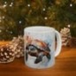 Mug Tortue aquarelle - Idée cadeau - Tasse originale en céramique Tortue modèle 3