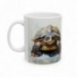 Mug Tortue aquarelle - Idée cadeau - Tasse originale en céramique Tortue modèle 4