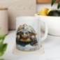 Mug Tortue aquarelle - Idée cadeau - Tasse originale en céramique Tortue modèle 4