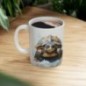 Mug Tortue aquarelle - Idée cadeau - Tasse originale en céramique Tortue modèle 4