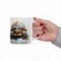 Mug Tortue aquarelle - Idée cadeau - Tasse originale en céramique Tortue modèle 4