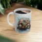 Mug Tortue aquarelle - Idée cadeau - Tasse originale en céramique Tortue modèle 5