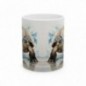 Mug Tortue aquarelle - Idée cadeau - Tasse originale en céramique Tortue modèle 7