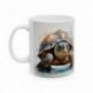 Mug Tortue aquarelle - Idée cadeau - Tasse originale en céramique Tortue modèle 8